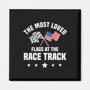Dirt Track Racing Automobile Race American Indepen Magnet
