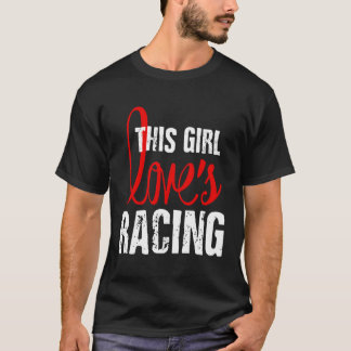 Dirt Track Racing Sprint Car Racing Love Racing T-Shirt