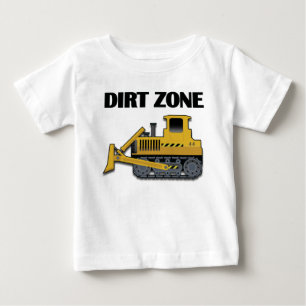 Dirt Zone (Bulldozer) - Baby Fine Jersey T-Shirt T-Shirt