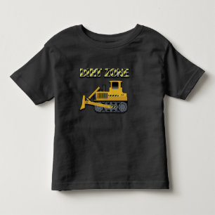 Dirt Zone (Bulldozer) - Toddler Long Sleeve T-Shir T-Shirt