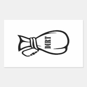 Dirtbag Climber Rectangular Sticker