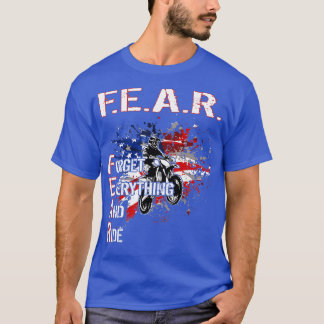 Dirtbike Motocross Forget everything and ride MX U T-Shirt