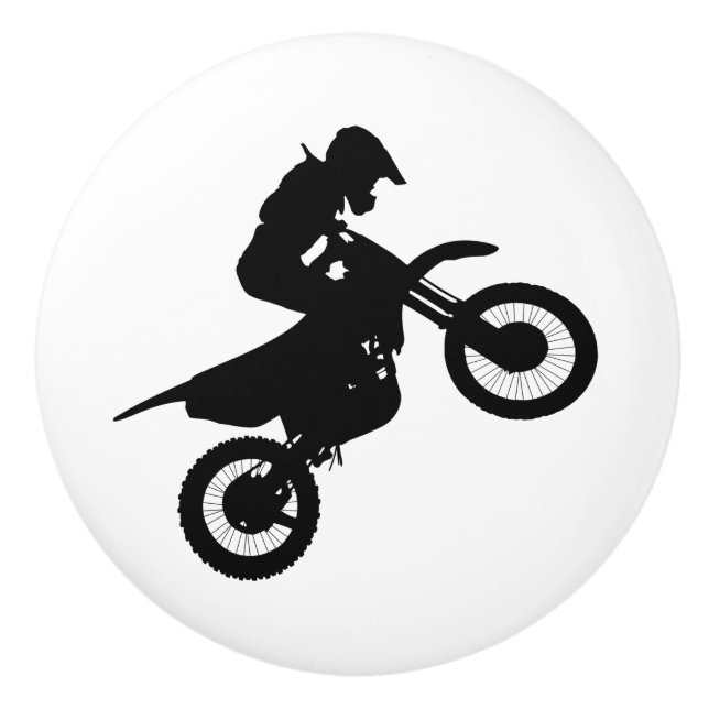 Dirtbike Motorcross Doorknob Pull (Front)