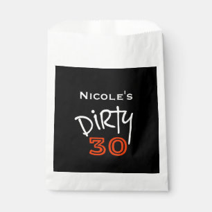 Dirty 30 Birthday Favour Bag