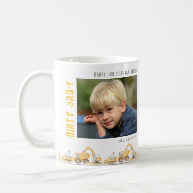 Dirty 3rd-y Construction  Coffee Mug (Left)