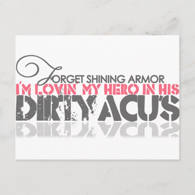 Dirty ACU's Postcard (Front)