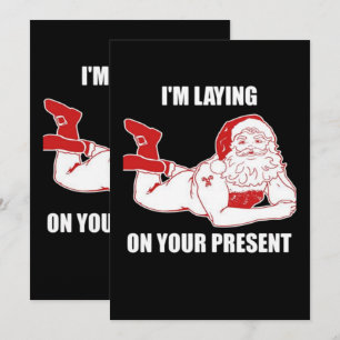 Dirty Bad Naughty Santa Invitation