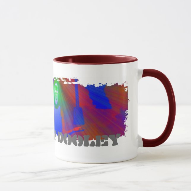 Dirty Border Ringer Mug (Right)