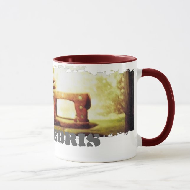 Dirty Border Ringer Mug (Right)