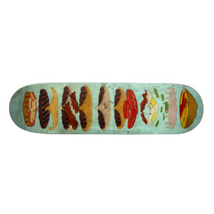 Dirty Burger With Special Sauce Skateboard