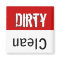 Dirty Clean Dish Washer Magnet