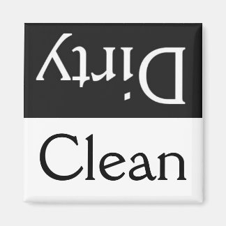 Dirty/Clean dishwasher magnet