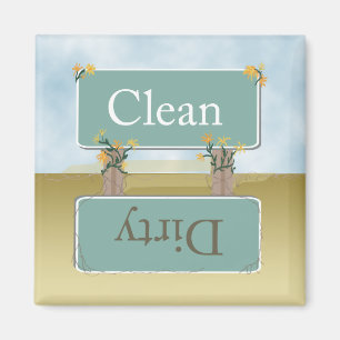 Dirty Clean Dishwasher Magnet by Heard_