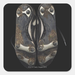Dirty Cleats Square Sticker