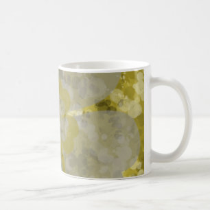 Dirty Clover Grunge Ceramic Mug