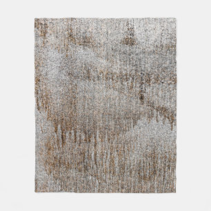 Dirty Concrete Surface Abstract Concept, Closeup C Fleece Blanket