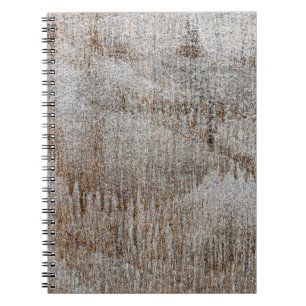 Dirty Concrete Surface Abstract Concept, Closeup C Notebook