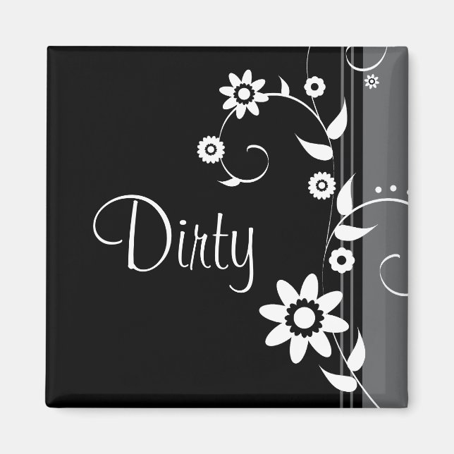 Dirty Dishes Magnet (Front)