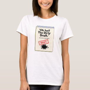 Dirty Draught Chronicles: Notebook Humour for Writ T-Shirt