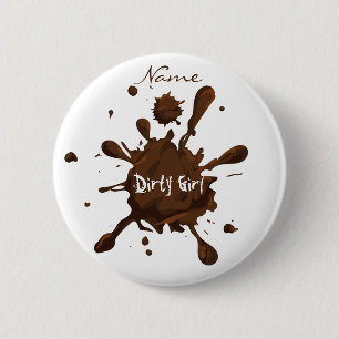 Dirty Girl Thunder_Cove 6 Cm Round Badge