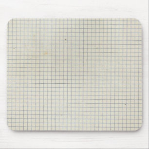 Dirty Graph Paper Mouse Pad