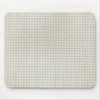 Dirty Graph Paper Mouse Pad