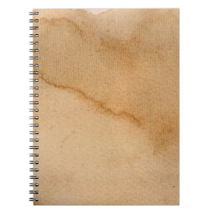Dirty grunge vintage overlay effect notebook