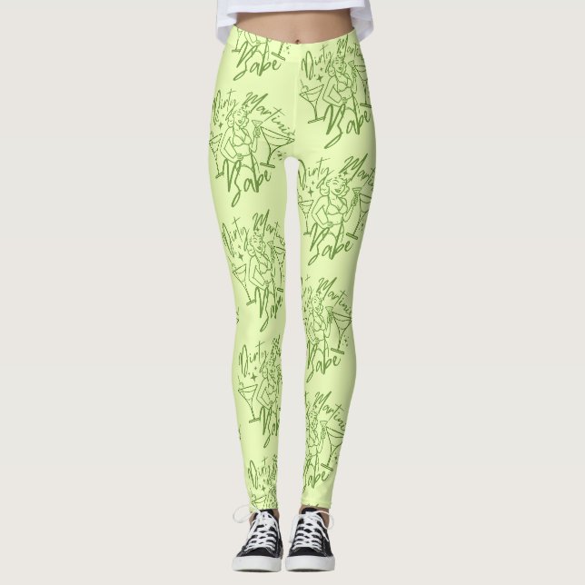 Dirty Martini Babe Leggings (Front)