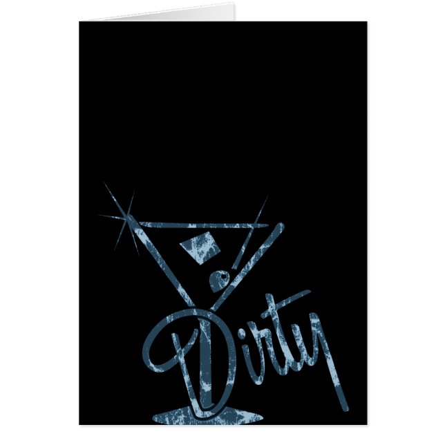 Dirty Martini - Blue (Front)