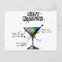Dirty Martini Cocktail Recipe