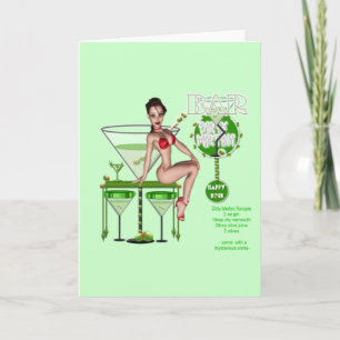 Dirty Martini - Note Card