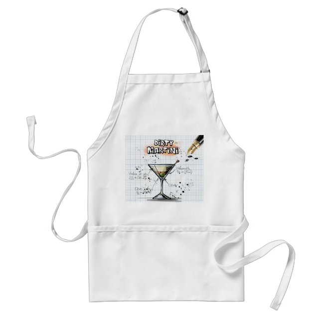 Dirty Martini Standard Apron (Front)