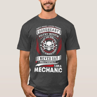 Dirty Mind Caring Friend Mechanic Mechanic T Shirt