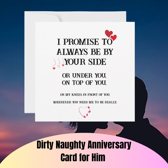 Dirty Naughty Anniversary Card for Him (Dirty Naughty Anniversary Card for Him)