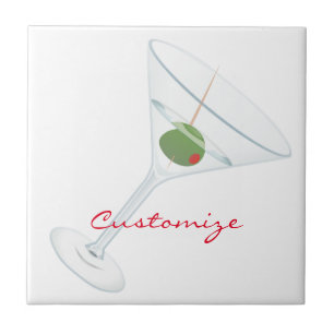 Dirty Olive Martini Thunder_Cove Ceramic Tile