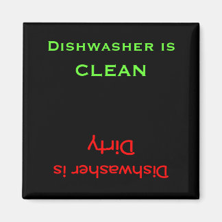 Dirty or Clean Dishes Magnet