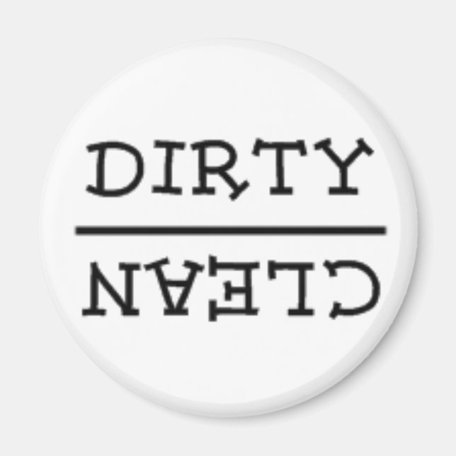 Dirty or Clean Dishwasher Magnet (classic) (Front)