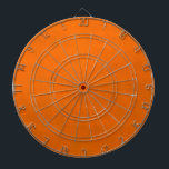 Dirty Orange Dartboard<br><div class="desc">A dingy, distressed orange colour</div>
