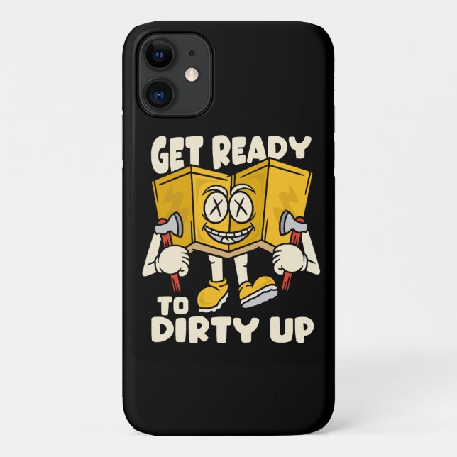 Dirty outdoor - camping funny Case-Mate iPhone case (Back)