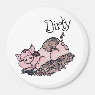 Dirty Piggie Dishwasher Magnet