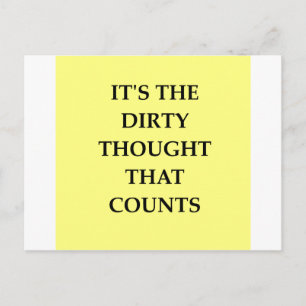 DIRTY.png Postcard