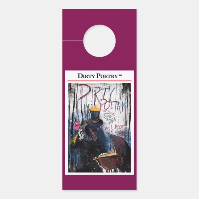 DIRTY POETRY Door Hanger (Front)