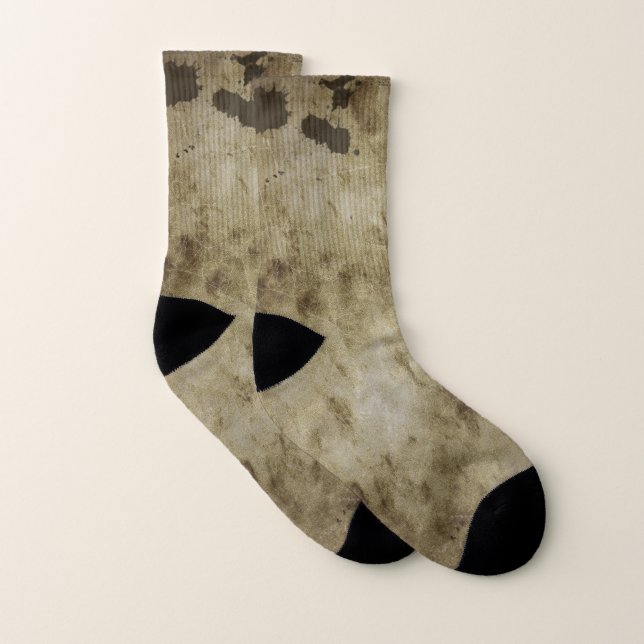 Dirty Print Socks (Pair)