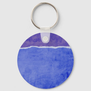 Dirty ripped paper key ring