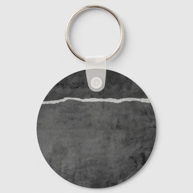Dirty ripped paper key ring (Front)