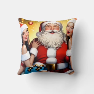 Dirty Santa's Festive Night with Christmas Cheer Cushion