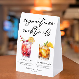 Dirty Shirley Bourbon Smash Signature Cocktails