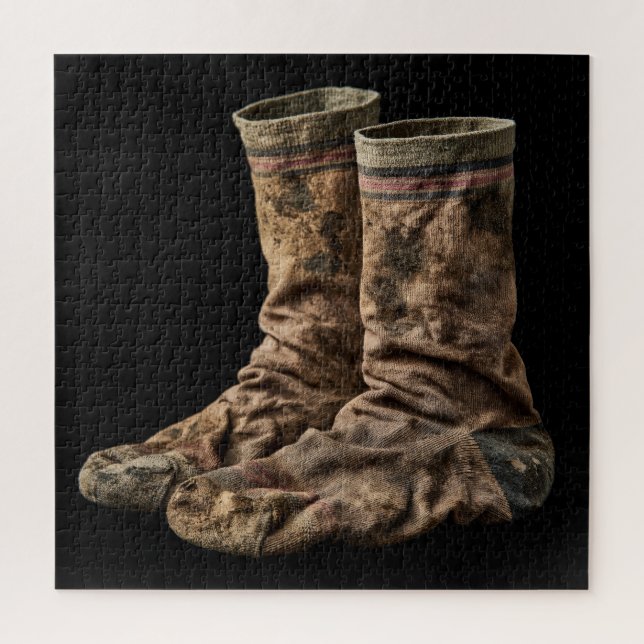 Dirty Socks Collection Jigsaw Puzzle (Vertical)