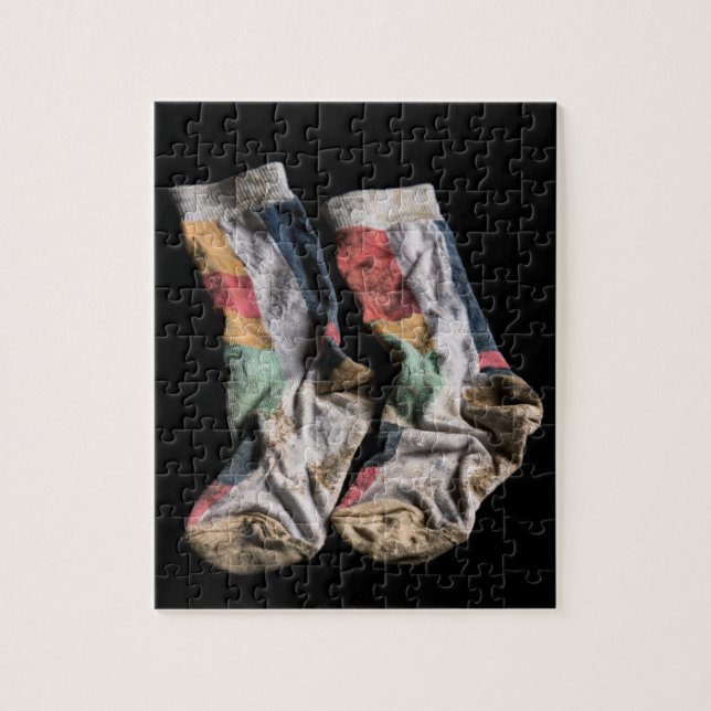 Dirty Socks Collection Jigsaw Puzzle (Vertical)