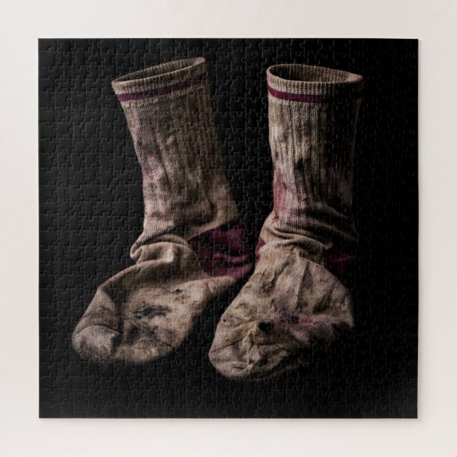 Dirty Socks Collection Jigsaw Puzzle (Vertical)
